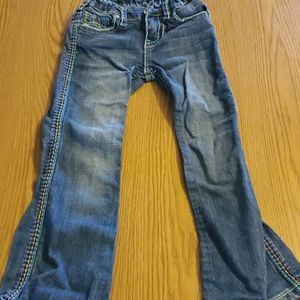 Cowgirl tuff girls jeans size 4